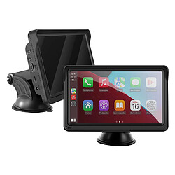 Avizar Écran CarPlay Android Auto 7'' Bluetooth Pare brise Camera de recul Noir