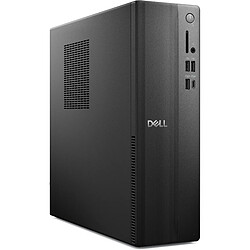 Dell Slim ECS1250 - Ordinateur de bureau mince Core i7 i7-14700 / jusqu'à 5.4 GHz - RAM 16 Go - SSD 512 Go - NVMe, QLC - UHD Graphics 770 - Gigabit Ethernet, Bluetooth, IEEE 802.11ax (Wi-Fi 6) - Win 11 Pro - moniteur : aucun - noir, noir (clavier) - BTS -