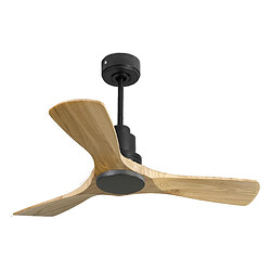 Purline Ventilateur de plafond Réversible Thermostat Wifi Moteur à courant continu Toits en pente Télécommande Hypersilence Mémoire