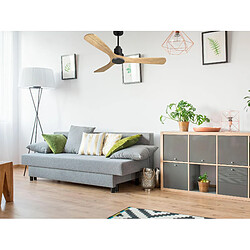 Purline Ventilateur de plafond Réversible Thermostat Wifi Moteur à courant continu Toits en pente Télécommande Hypersilence Mémoire Shopify Vendible (AUTOMATIQUE)