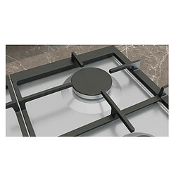 Table de cuisson gaz 90cm 5 feux 12500w - EC9A5RI90 - Iq500 - SIEMENS pas cher