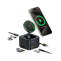 Acheter Station d'Accueil Baseus Series II 7-en-1 USB-C 15W Noire