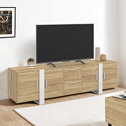 Idmarket MEUBLE TV 180CM PHOENIX