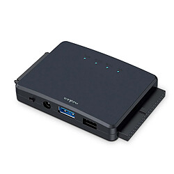 Avis Nedis Adaptateur Disque Dur USB 3.2 Gen1 pour Disques IDE et SATA 2.5 et 3.5'' Noir