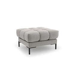 Cosmopolitan design Pouf Bali – Gris clair pas cher