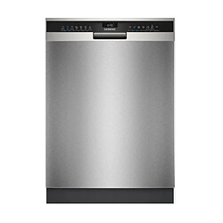 Lave-vaisselle 60cm 14couverts 42db intégrable sous plan acier brossé - SN43HI01MS - SIEMENS