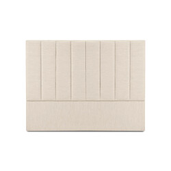 CXL by Christian Lacroix Tête de lit "Camargue" 160x120cm en tissu structurel beige clair