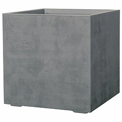 Pot Deroma Gris 49 x 49 x 49,5 cm Plastique Carré Seau Ø 49 x 45 cm