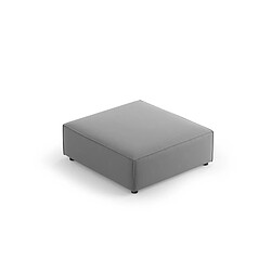 Cosmopolitan design Pouf Arendal - Gris clair