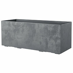 Jardinière auto-arrosante Deroma Gris 99 cm Plastique Rectangulaire