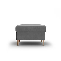 Cosmopolitan design Pouf Kyoto - Gris clair