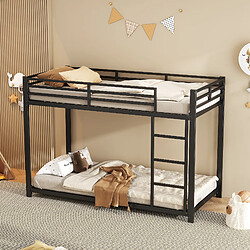 Acheter OKWISH Lit superposé 90x200 cm Lit superposé - Noir