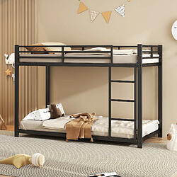 Avis OKWISH Lit superposé 90x200 cm Lit superposé - Noir