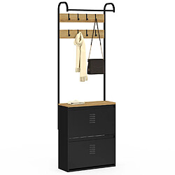 Acheter Idmarket Vestiaire d'entrée ESTER meubl