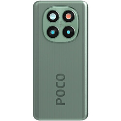 Xiaomi Vitre arrière pour Xiaomi Poco X7 Original Service Pack Vert
