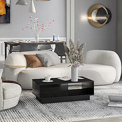 Avis Okwish Table basse rectangulaire - Noir