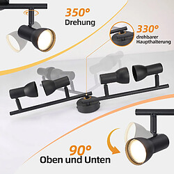 Avis Nettlife Spot GU10 4 lampes - Noir