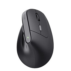 Souris USB sans fil Trust - Design ergonomique - Voyants LED - 6 boutons - Noir