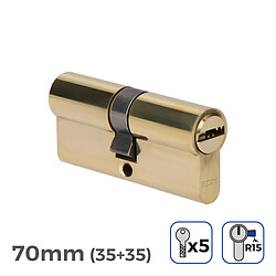 Edm Cylindre de serrure européen - Doré