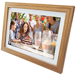 Cadre Photo Numérique Denver Electronics PFF-1042LW LIGHT WOOD 10,1'' Wi-Fi