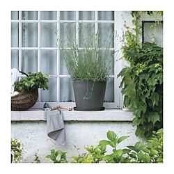 Soucoupe - DEROMA - Origin - 49,5 x h4,5 cm - Gris