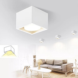 Spots de plafond NETTLIFE 1 flamme, spot de plafond moderne - GX53, pivotant pour salon Le produit ne contient pas d’ampoule.