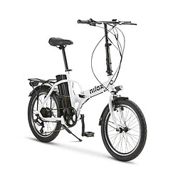 Vélo Électrique Nilox eBike J1 Pro Blanc 250 W 9600 mAh 20"