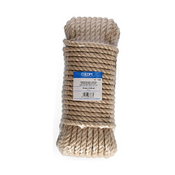 écheveau tressé EDM 87868 Naturel Jute 20 m