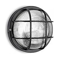 Applique Murale EDM 34353 Tarragona Noir Verre Plastique 40 W E27