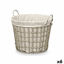 Kipit Panier de rangement rond - Gris