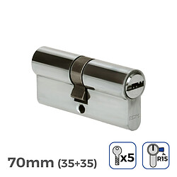 Edm Cylindre de serrure européen - Nickel