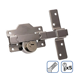 Edm Serrure de sécurité - nickel