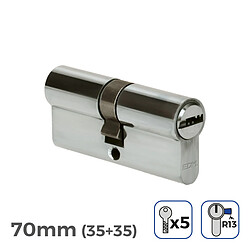 Edm Cylindre de serrure européen - Nickel