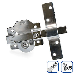 Edm Serrure de sécurité - Nickel