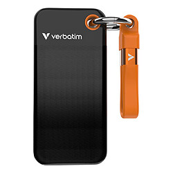 Disque SSD de poche Verbatim USB 3.2 2 To Noir/Orange 32197 (32197)