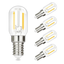 Nettlife lot d’ampoules LED E14 vintage T22 - blanc chaud