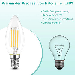 Nettlife Ampoules LED E14 - 12 pièces