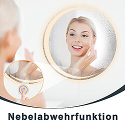 Avis Nettlife Miroir de salle de bain lumineux - Blanc