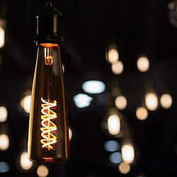 Nettlife Ampoule LED E27 rétro Edison