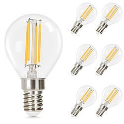 Nettlife lot d’ampoules LED E14 vintage - 6 pièces