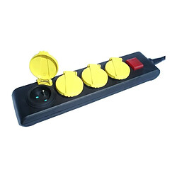 Ss Marque Gao Bloc multiprises IP44 - 4 prises