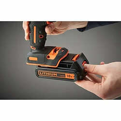 Tournevis Black & Decker BDCHD18C2TA-QW 18V pas cher