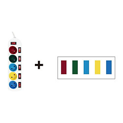 Ss Marque Gao Bloc multiprise 5 prises