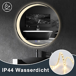 Nettlife Miroir de salle de bain lumineux - Blanc pas cher