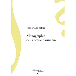 Monographie de la presse parisienne