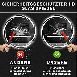 Acheter Nettlife Miroir de salle de bain rond lumineux - 80 cm