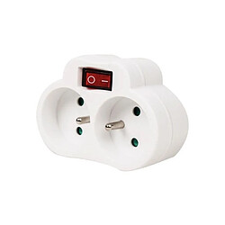 Ss Marque Biplite - GAO - 2x16A - Avec interrupteur, conforme NF