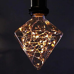 Nettlife ampoule LED vintage E27 diamant