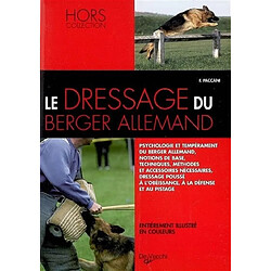 Le dressage du berger allemand