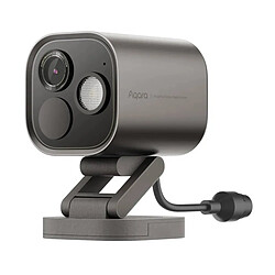 Aqara Caméra Extérieure Hub G5 Pro (PoE) avec Vision Nocturne Couleur 2.6K IA Gris